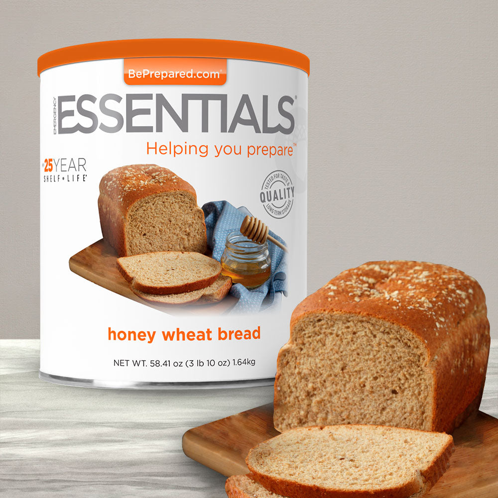 Emergency Essentials® Honey Wheat Bread Large Can (6921619308684) (7369887121548)