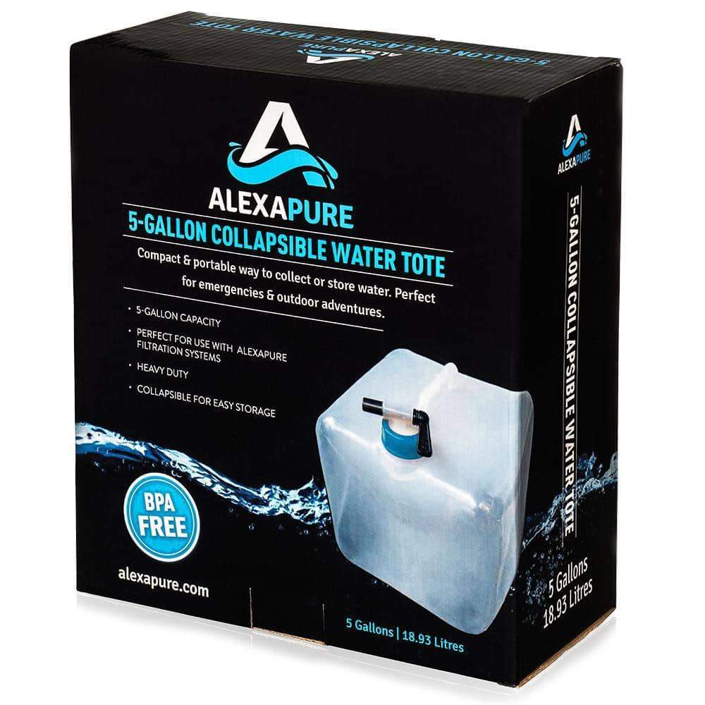 5-Gallon Collapsible Water Container & Chlorine Dioxide Water Treatment Drops (6930315018380)