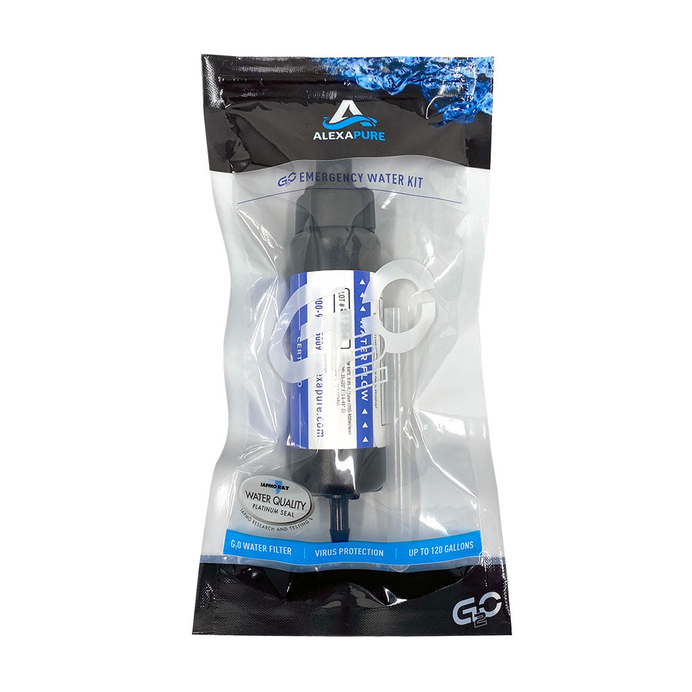 Aquamira G2O Water Filtration Bottle - My Patriot Supply