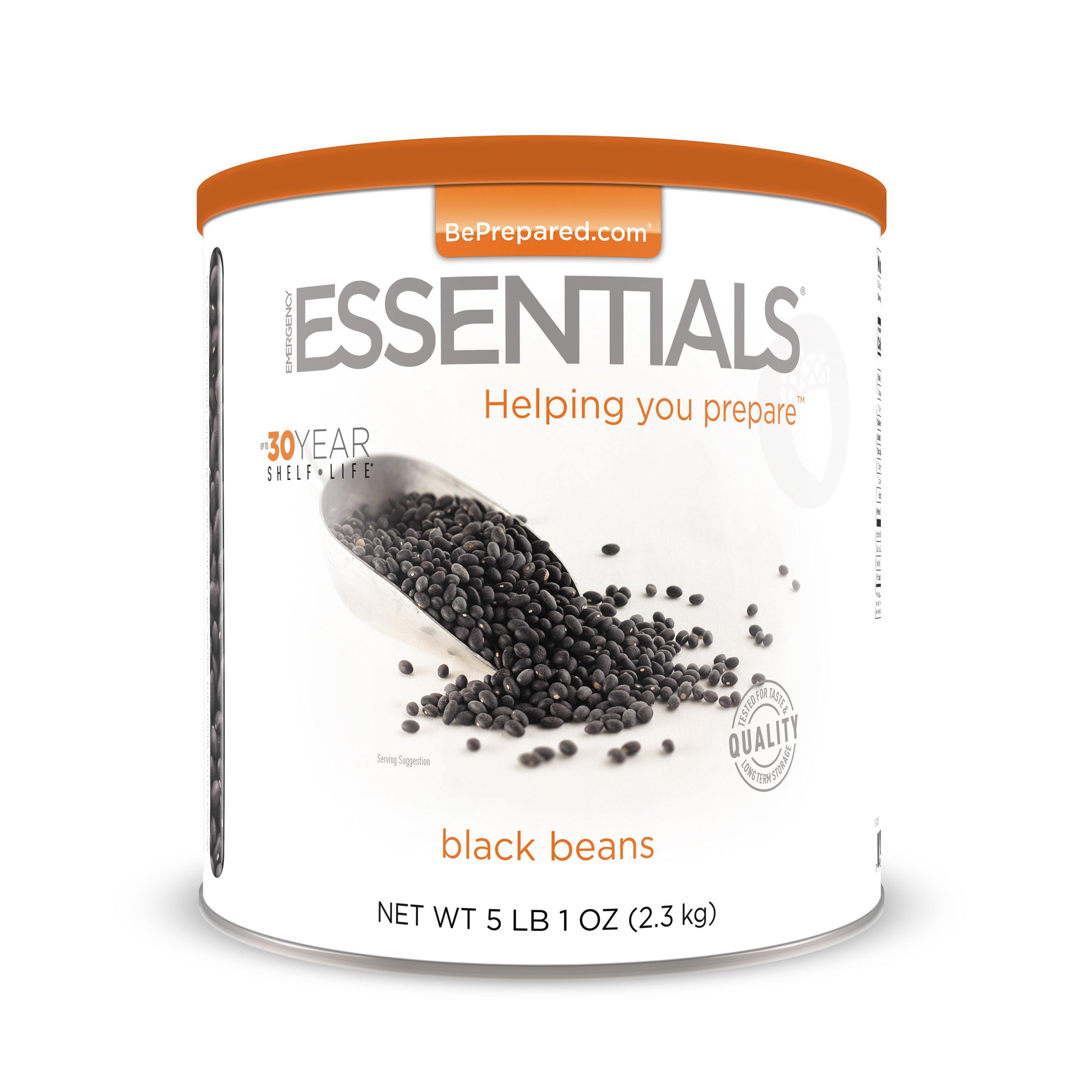 Emergency Essentials® Black Beans Large Can (4625818386572)