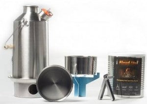Kelly Kettle combo - Stainless Steel