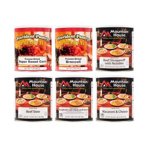Freeze Dried Beef Entree and Vegetable Combo