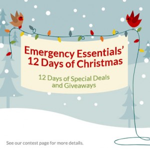 Emergency Essentials' 12 Days of Christmas Giveaways