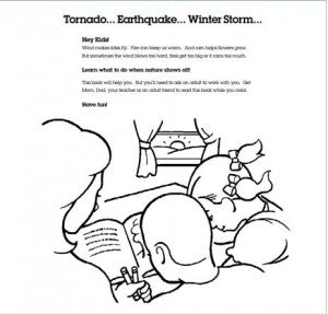FEMA Disaster Preparedness Coloring page