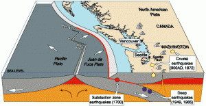 Cascadia subduction zone