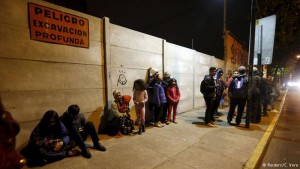 Chile Earthquake Shelter via Reuters