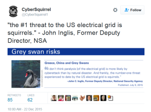 CyberSquirrel Tweet - electric