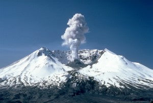 Mount Saint Helens Smoking