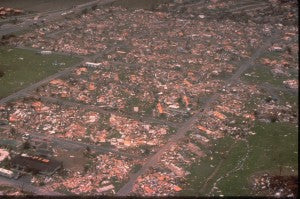 Damages from Hurricane Andrew - top 5 hurricanes