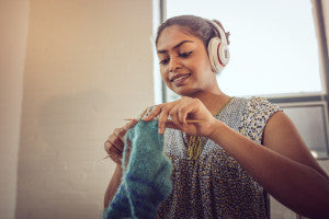 Young Person Knitting Producer