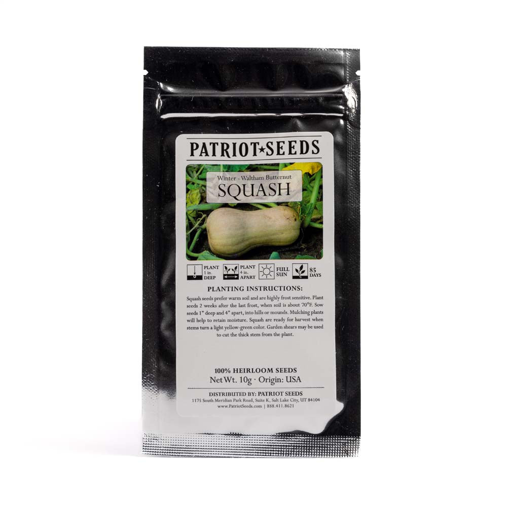 Patriot Seeds Survival Seed Vault (100% Heirloom, 20 Varieties)