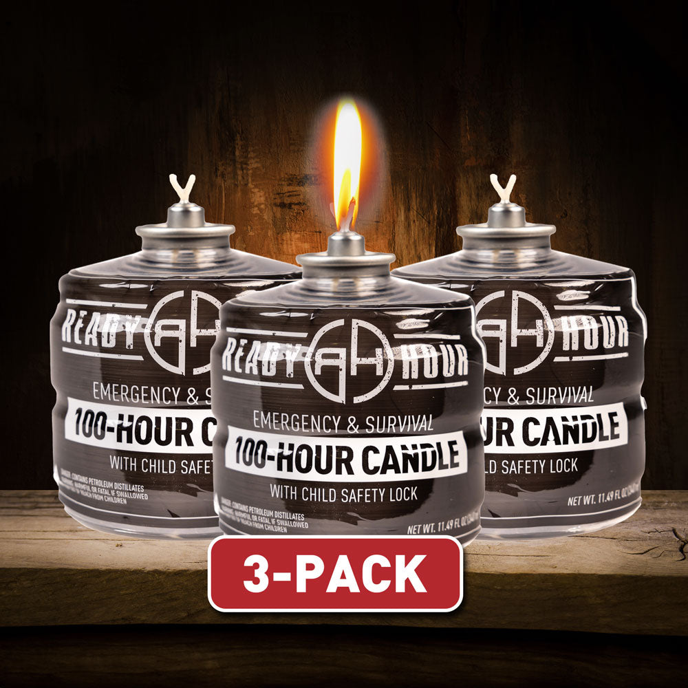 100-Hour Candle by Ready Hour (3-Pack)