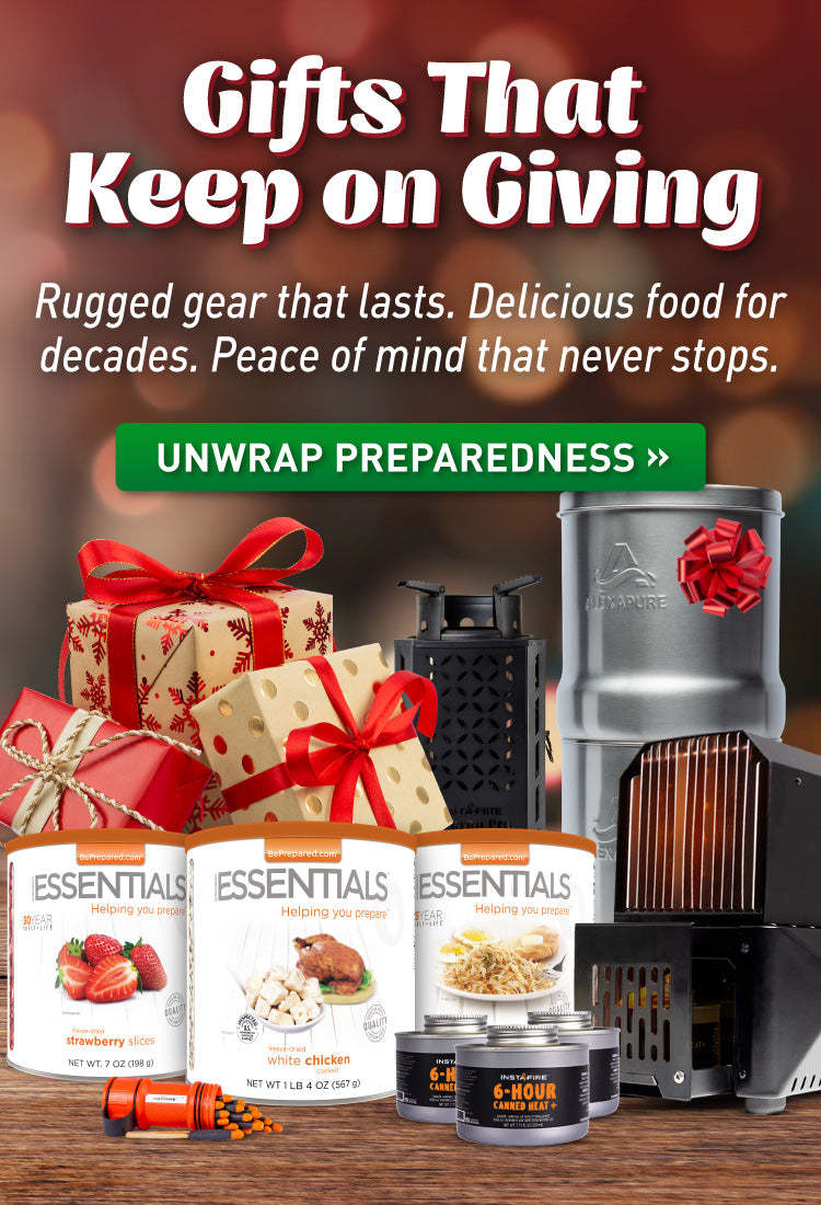 Gifts That Keep on Giving: Unwrap Preparedness this holiday season.