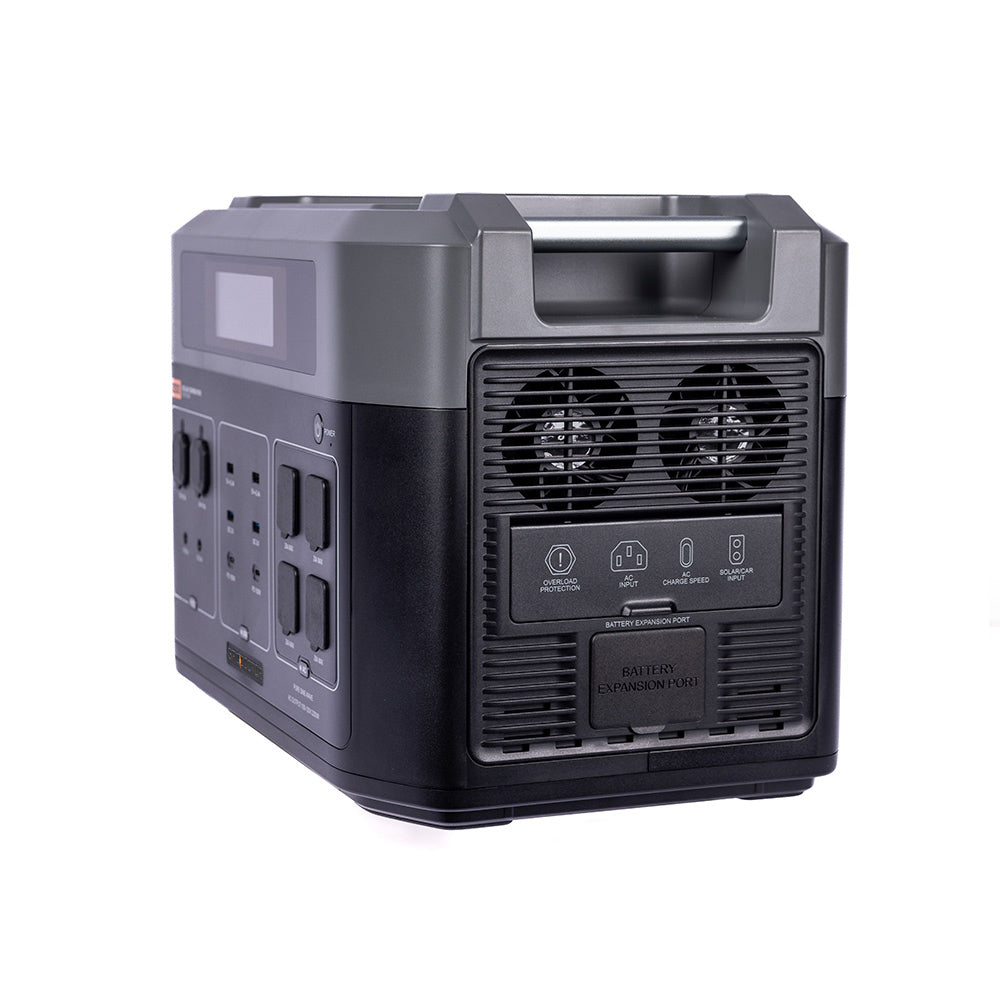 Grid Doctor 3300 Solar Generator System (200W Panel Included FREE) - 3300W Battery Backup (Expandable to 16,384 W)