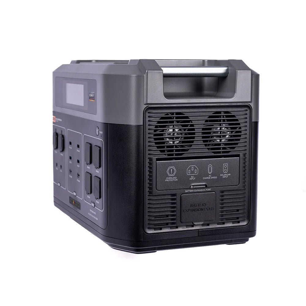 Grid Doctor 3300 Solar Generator System Now with built-in EMP Protection! (Waterproof 200W Panel Included FREE)