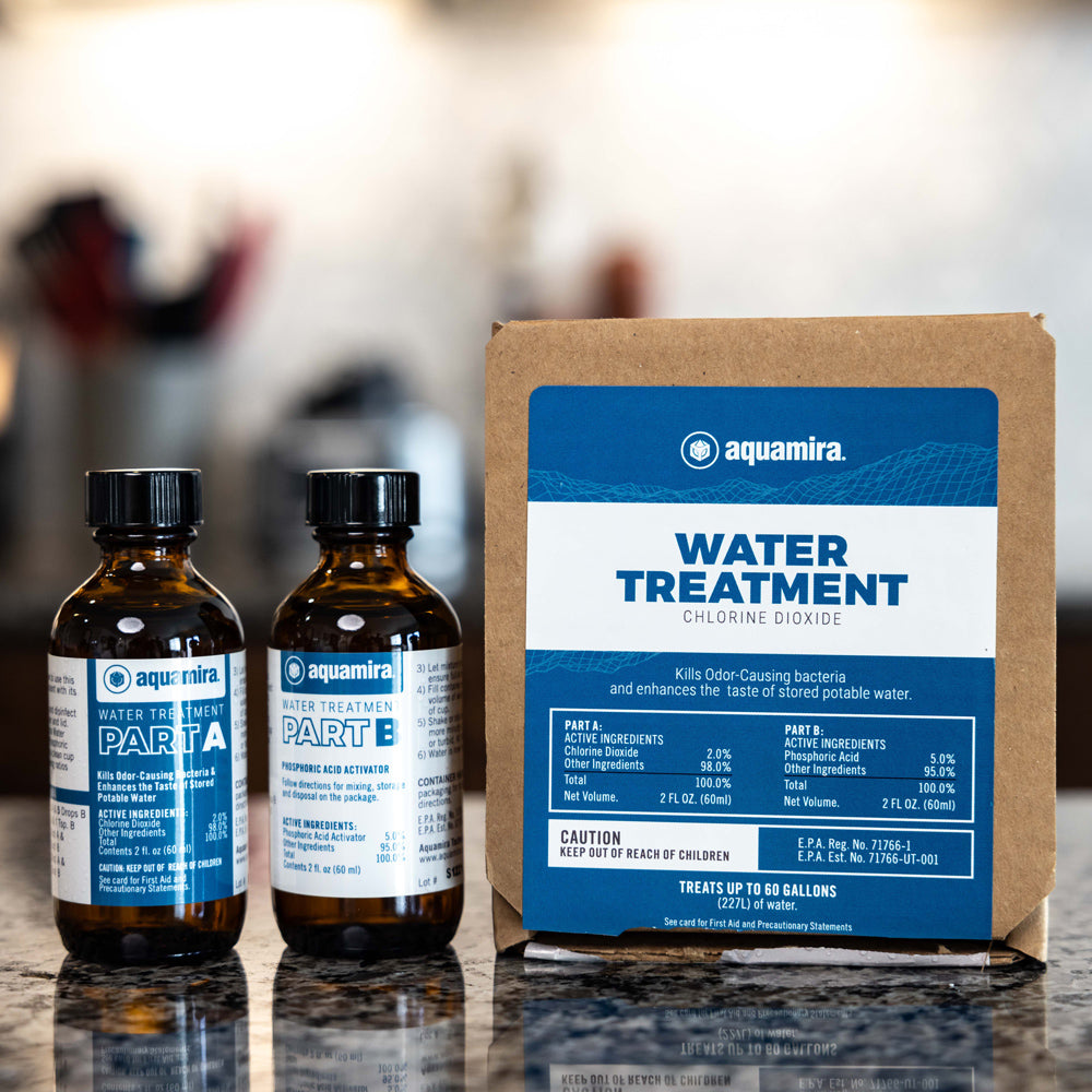 Aquamira Chlorine Dioxide Water Treatment