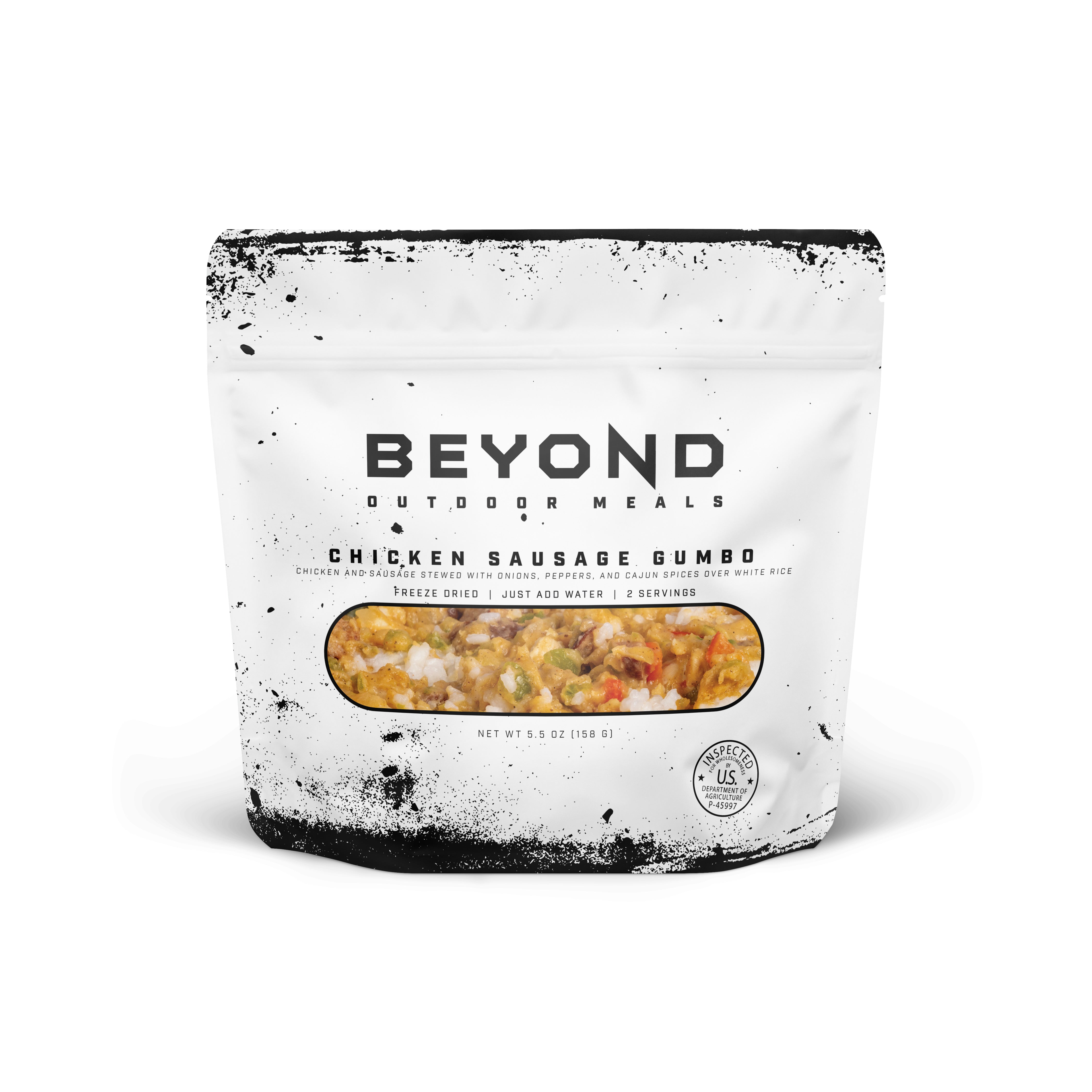 Chicken Sausage Gumbo Pouch by Beyond Outdoor Meals