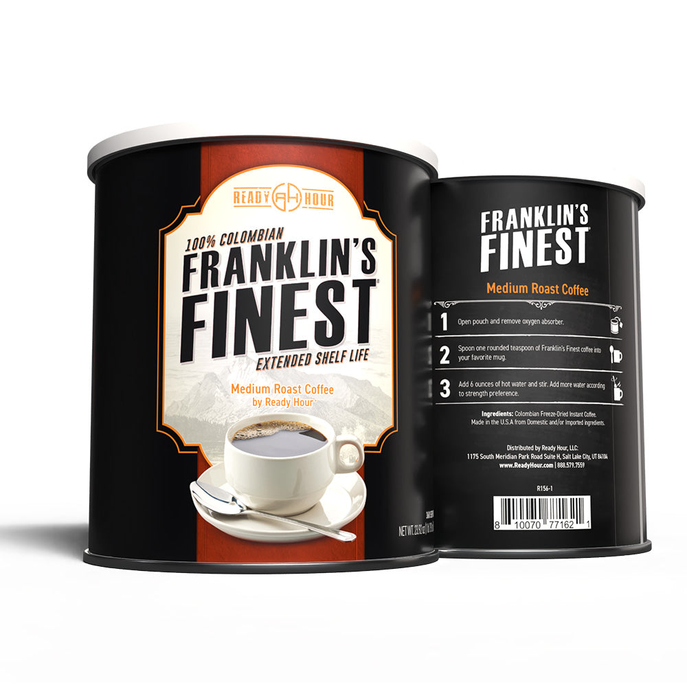 Franklin's Finest Coffee #10 Can (360 Servings)