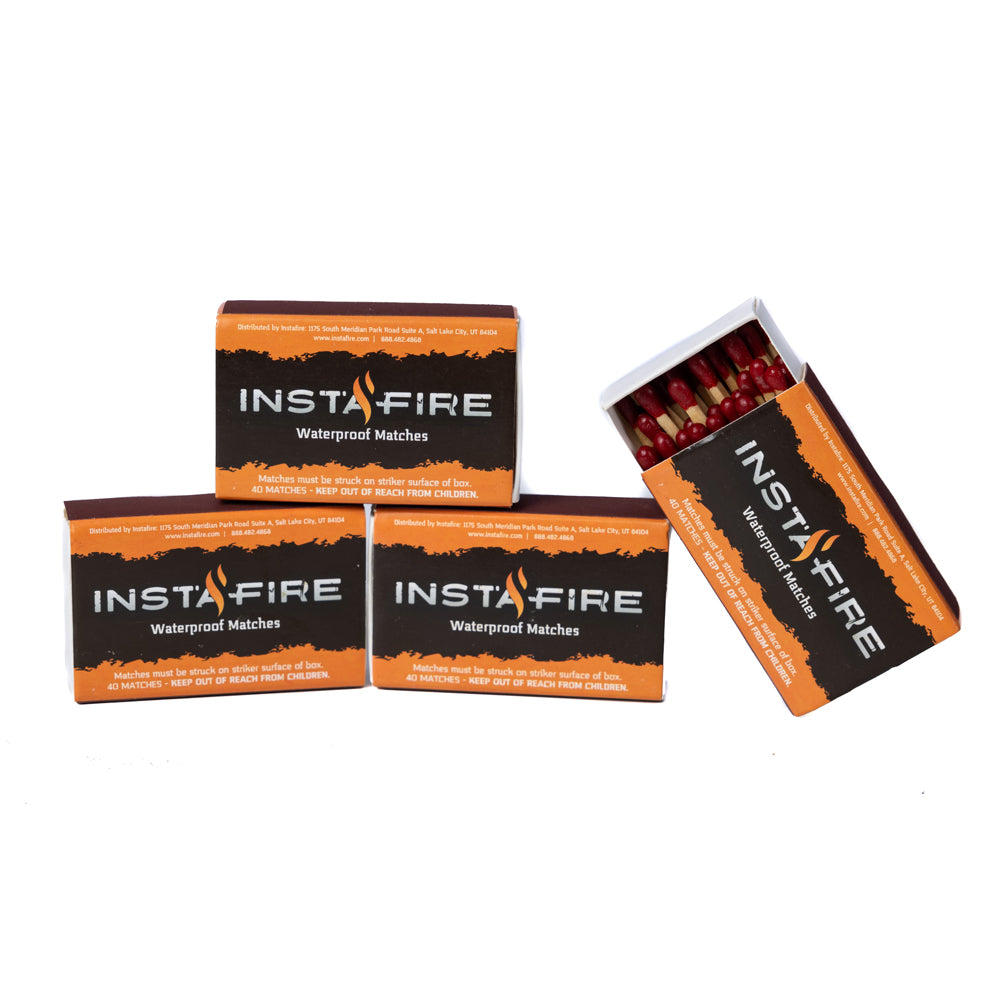 InstaFire Waterproof Matches (4-pack)