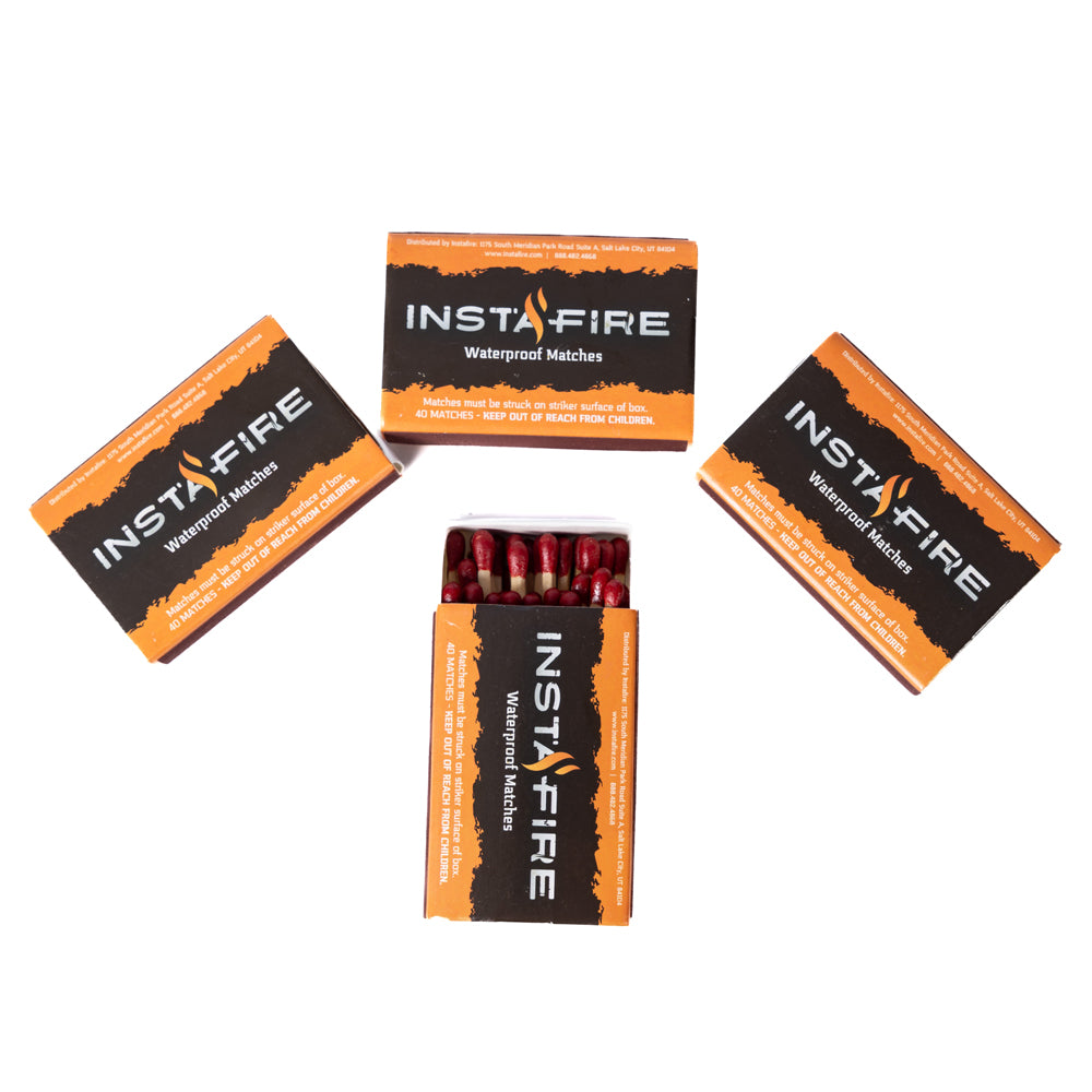 InstaFire Waterproof Matches (4-pack)