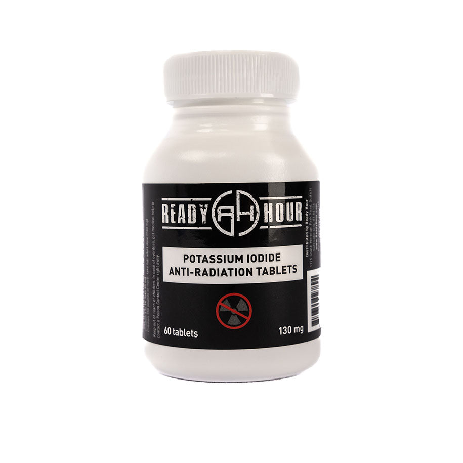 Potassium Iodide Anti-Radiation Tablets by Ready Hour (130mg, 60ct) (7383387078796)