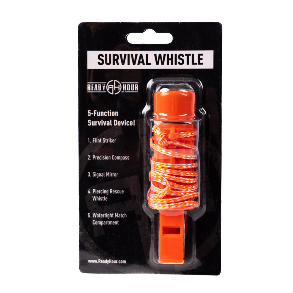 5-in-1 Survival Aid Tool and Whistle by Ready Hour