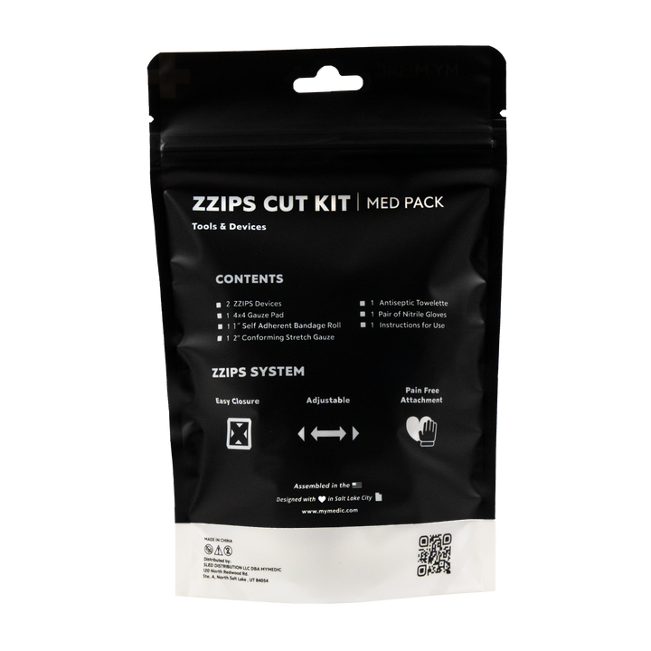 ZZIPS Wound Closure Med 2-pack by My Medic