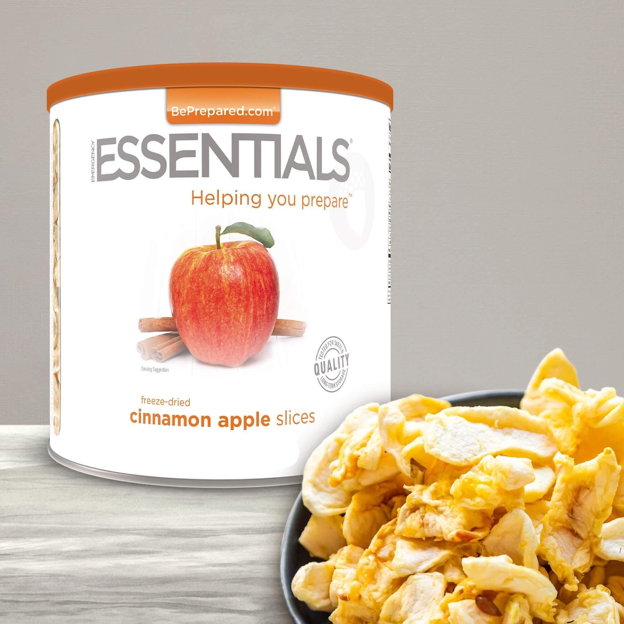 Emergency Essentials® Freeze-Dried Cinnamon Apple Slices Large Can (4625815339148) (7444155039884)