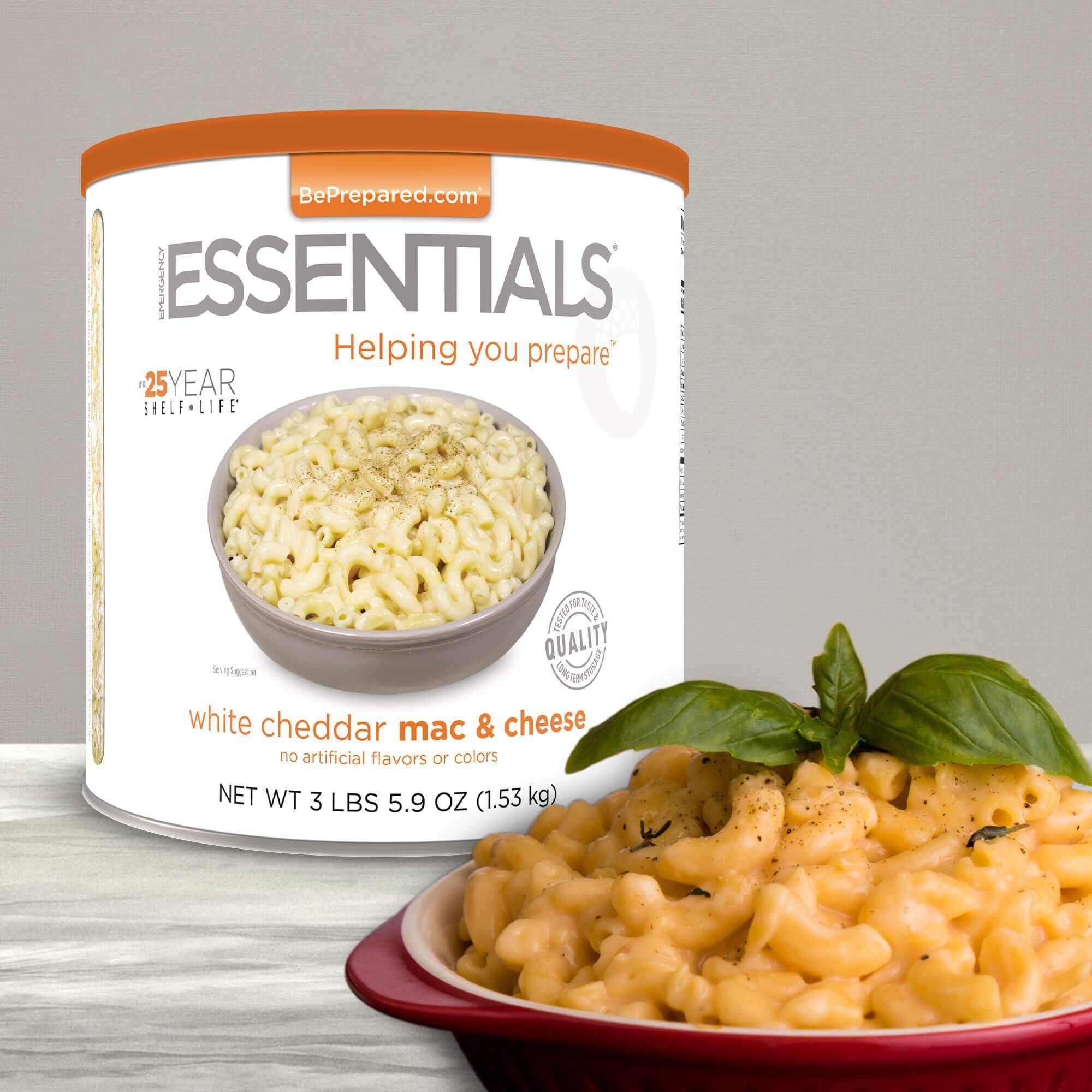 Emergency Essentials® White Cheddar Mac & Cheese (4626622808204) (7369461006476)