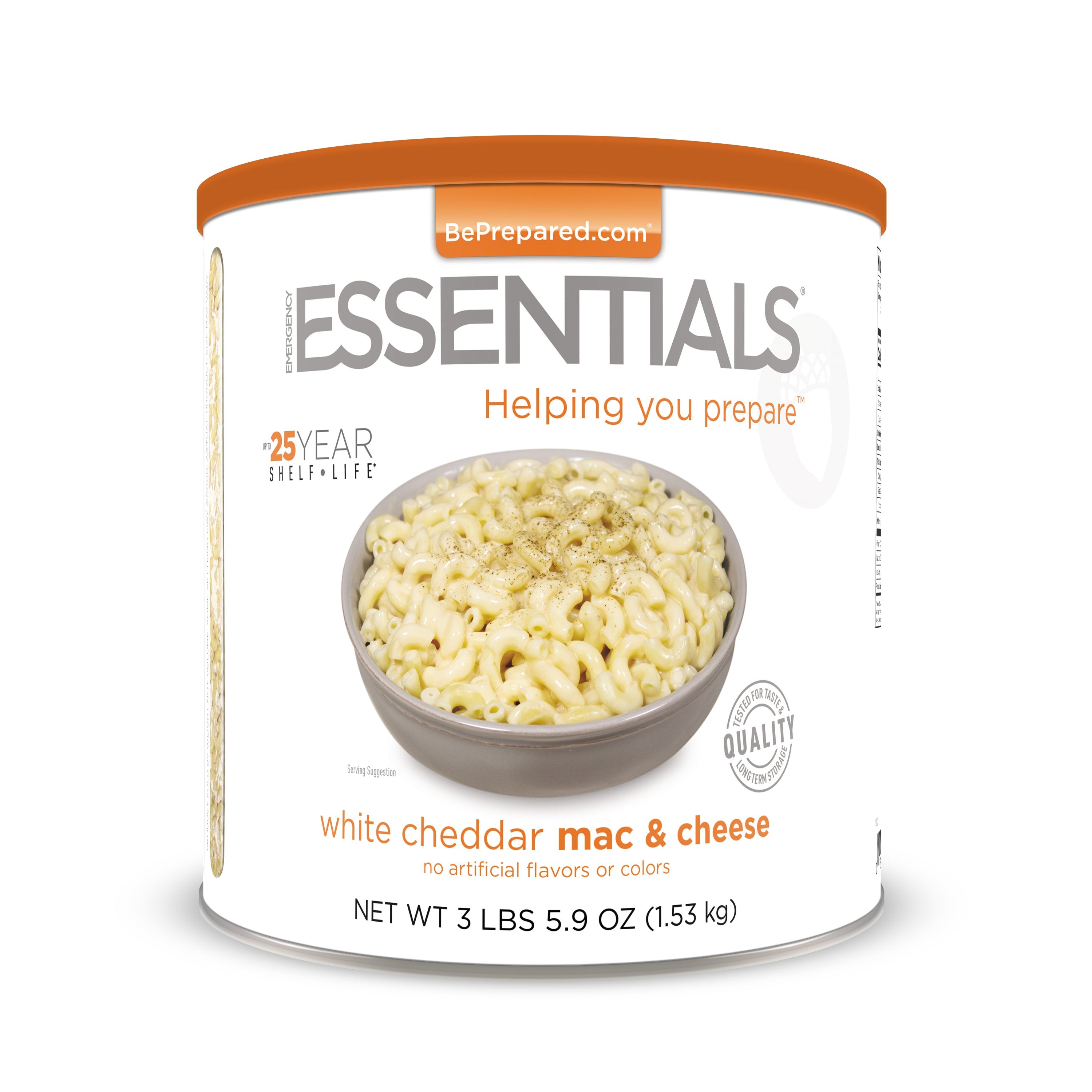 Emergency Essentials® White Cheddar Mac & Cheese (4626622808204) (6645160378508)