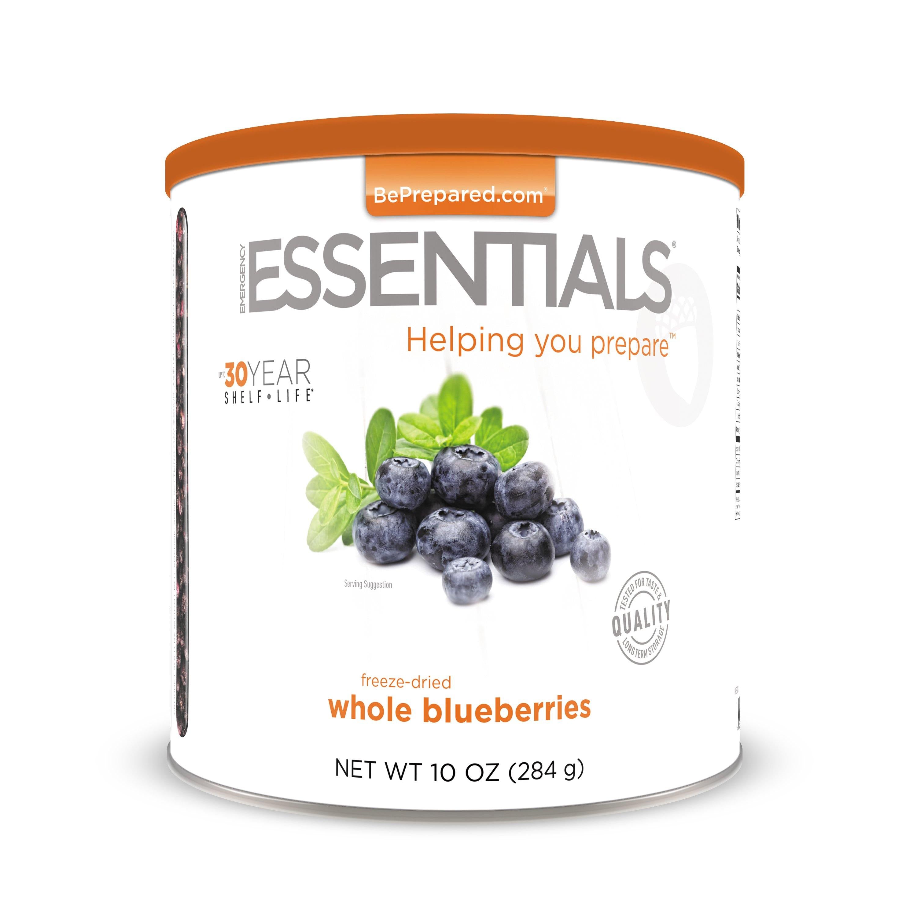 Emergency Essentials® Freeze-Dried Whole Blueberries Large Can (4626094653580)