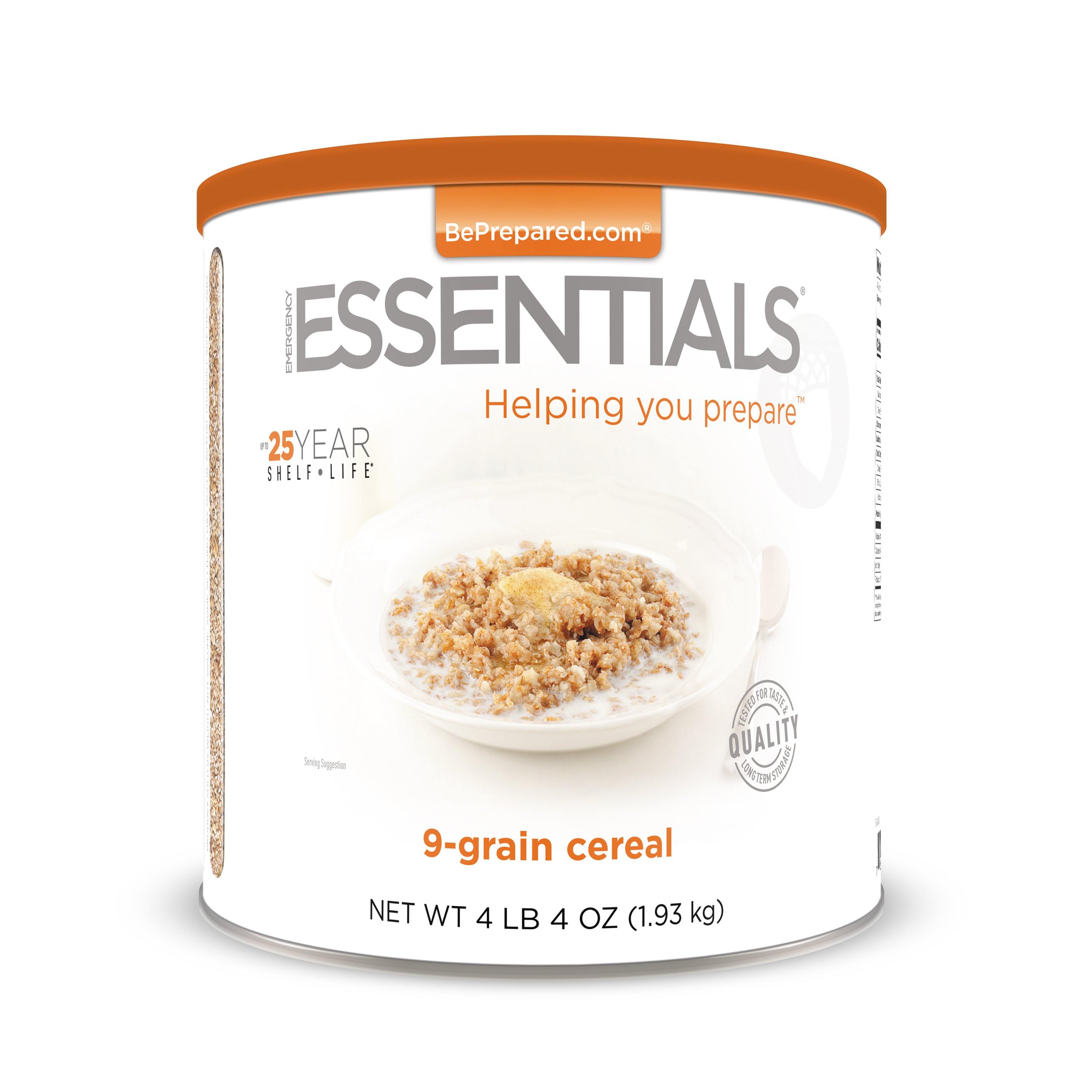 Emergency Essentials® 9-Grain Cereal Large Can (4625823596684)