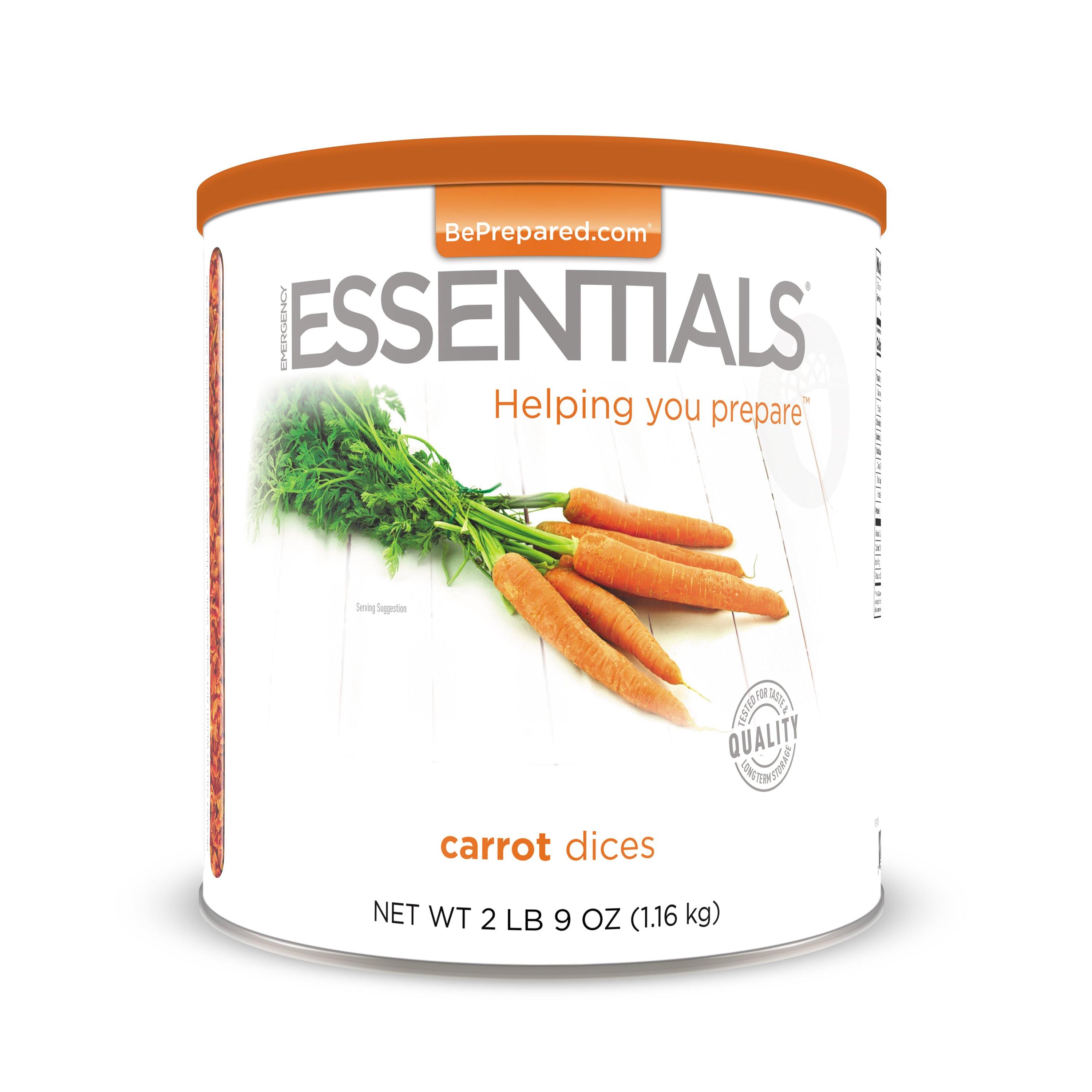 Emergency Essentials® Carrot Dices Large Can (4625840210060)