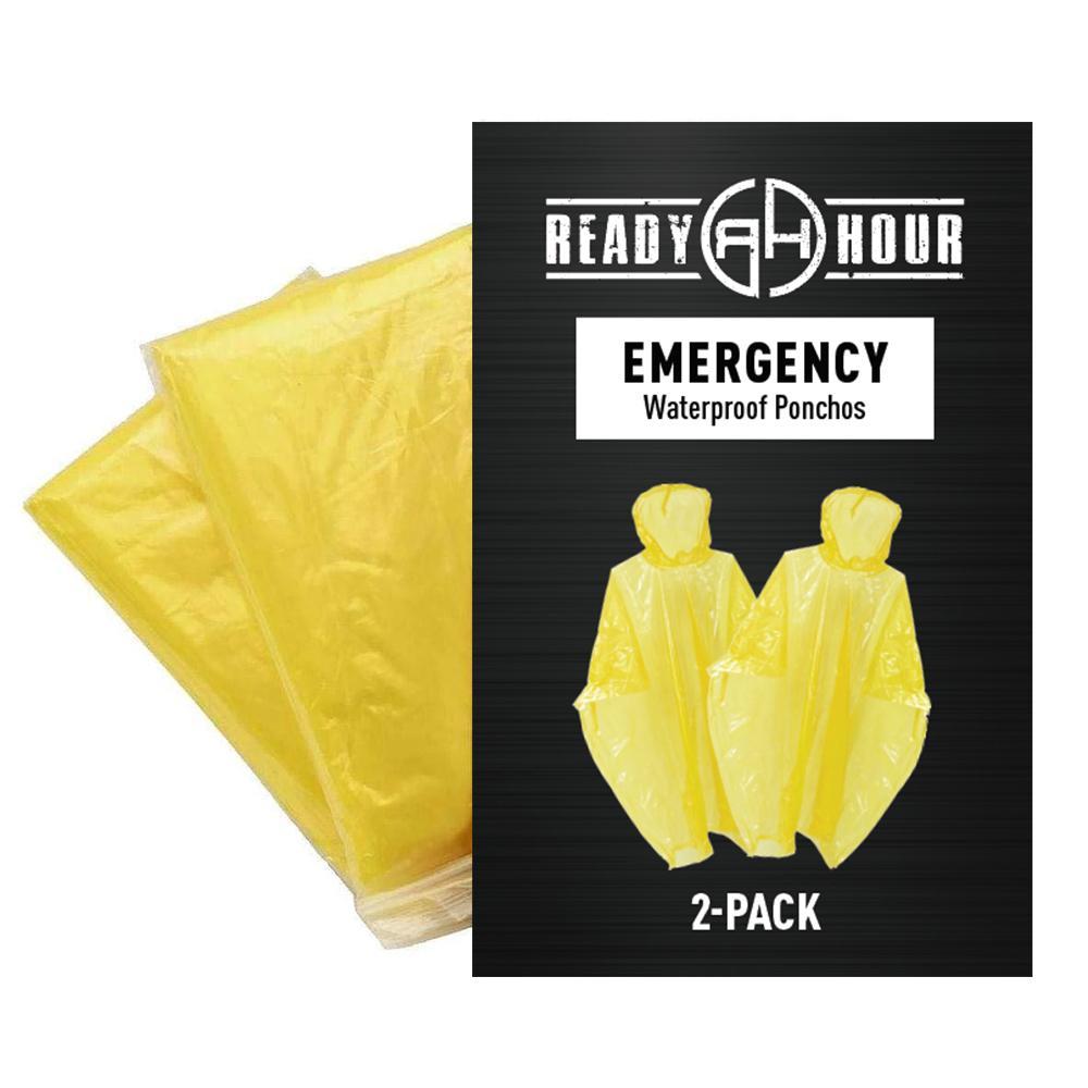 Emergency Poncho (2-pack) by Ready Hour - My Patriot Supply (4663490183308)