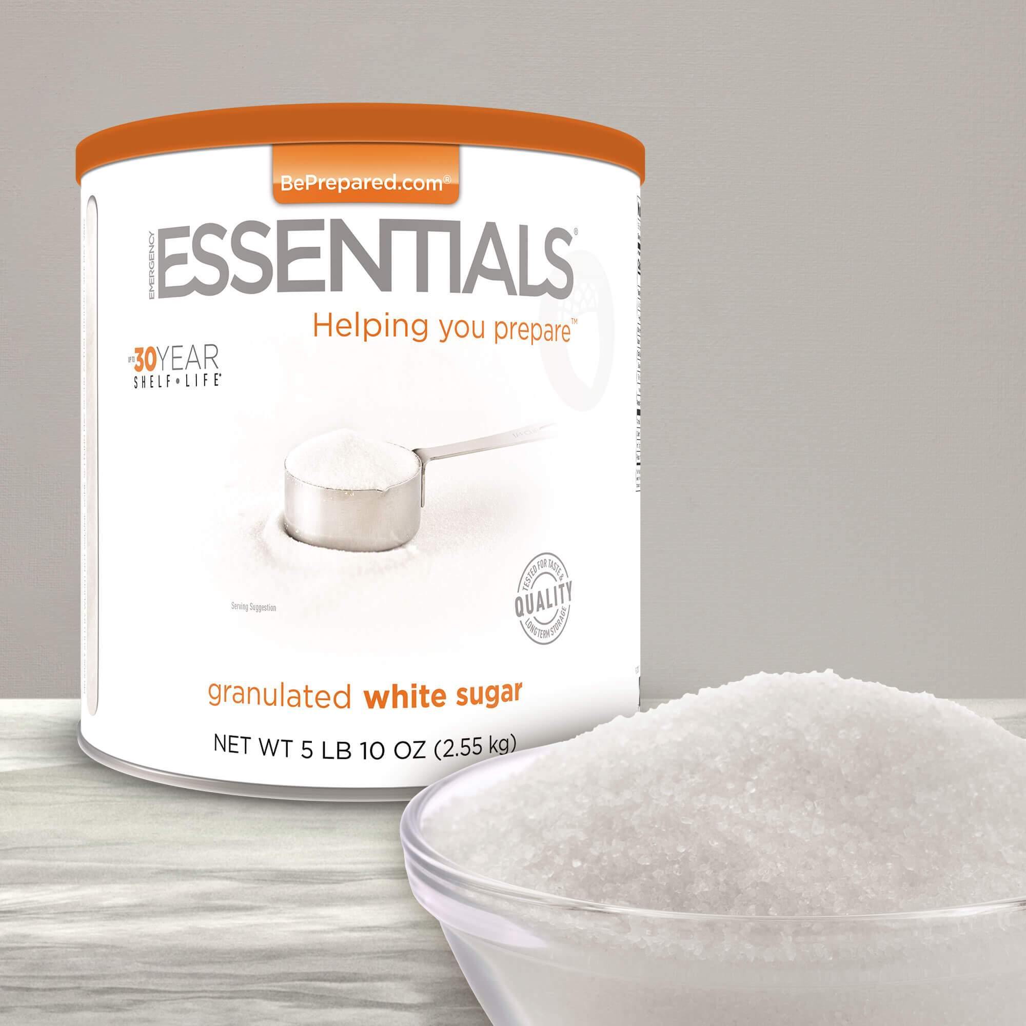 Emergency Essentials® White Sugar Large Can (4625796104332)