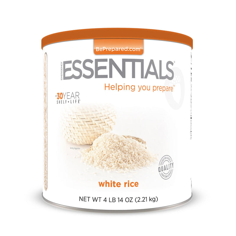 Emergency Essentials® Freeze-Dried Cooked White Chicken and Two Large Cans of White Rice (7164554018956)