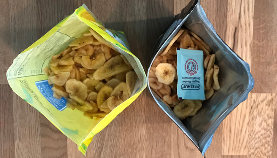 Banana chip comparison