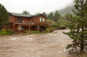 House in 2013 Colorado Flood