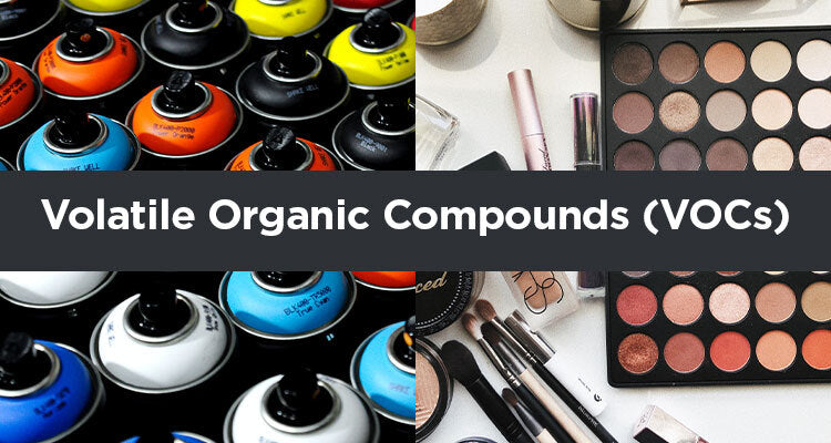 Paints, cosmetics, Volatile Organic Compounds