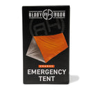 Ready Hour Orange Nylon Emergency Tent with Survival Whistle (6718956470412)