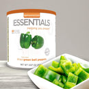 Emergency Essentials® Freeze-Dried Green Bell Pepper Dices Large Can (4625782669452)